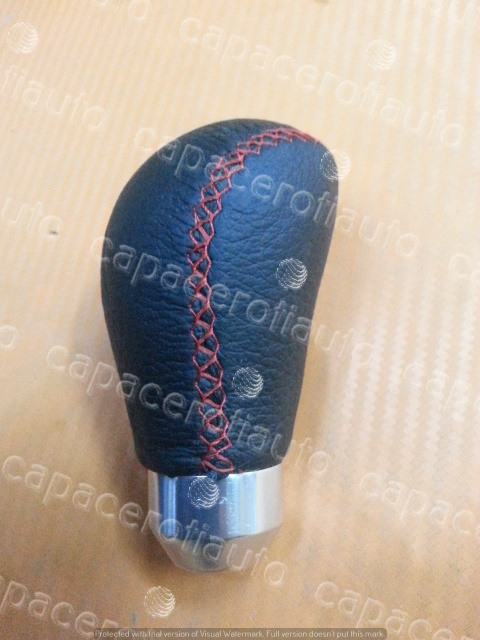 Schimbator universal din piele cu cusaturi rosii [2]