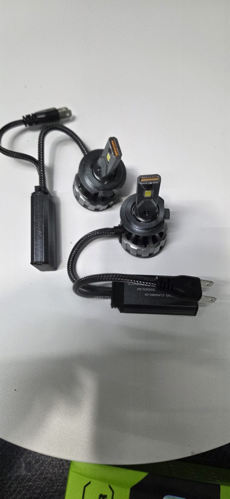 Set 2 Becuri LED H7 Canbus 120W – 12000 LM, 6000K Alb Rece, V20 [7]