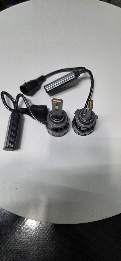 Set 2 Becuri LED HB3 Canbus 120W – 12000 LM, 6000K Alb Rece, V20 [4]