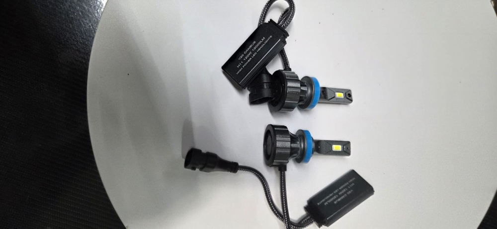 Set 2 Becuri LED H11 Canbus 120W – 12000 LM, 6000K Alb Rece, V20 [5]