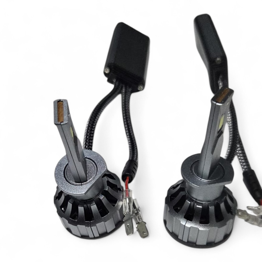 Set 2 Becuri LED H1 Canbus 120W – 12000 LM, 6000K Alb Rece, V20 [10]