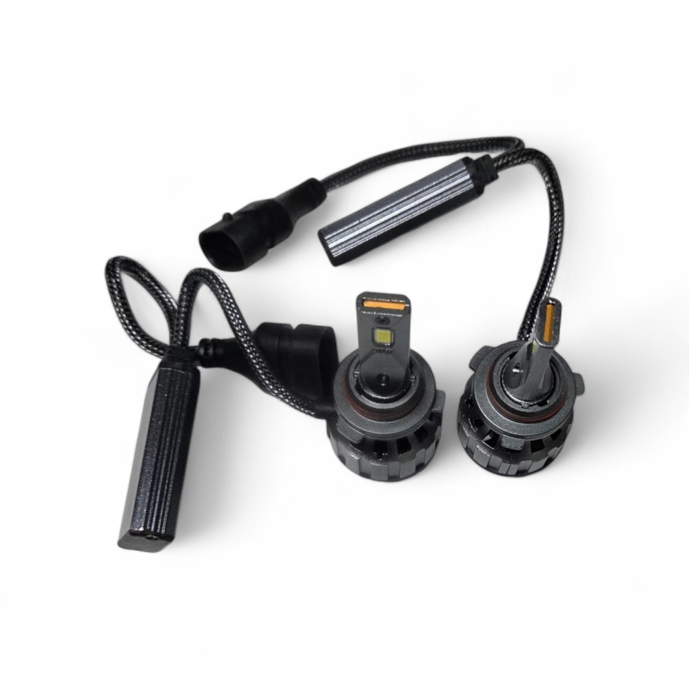 Set 2 Becuri LED HB3 Canbus 120W – 12000 LM, 6000K Alb Rece, V20 [2]