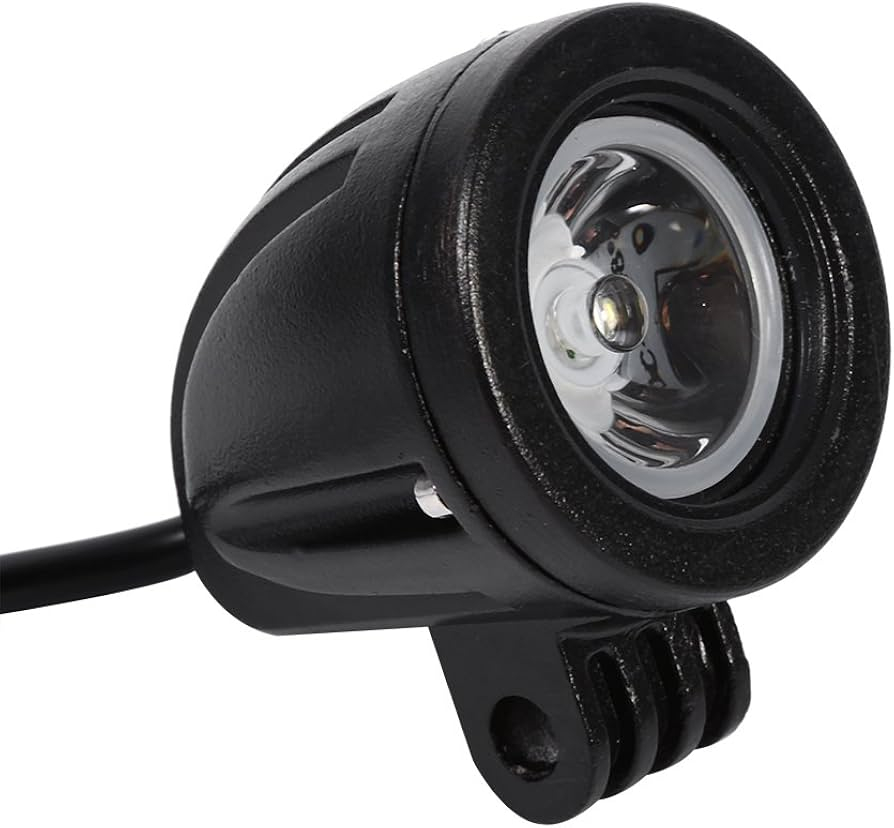 Set 2 Proiectoare LED Moto 10W 12V Lumina Alba 1800LM [6]
