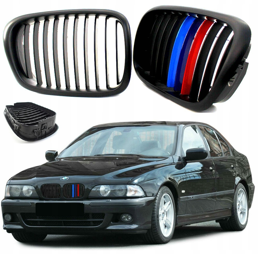 Set 3 Ornamente Grilă BMW Seria 5 E39 , M Performance Style [4]