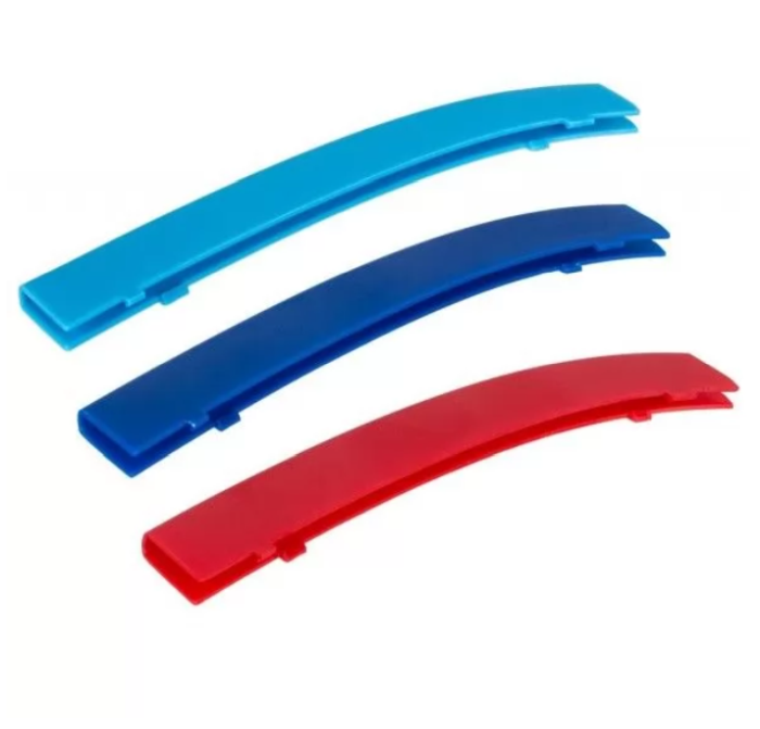 Set emblema ornament plastic grila BMW E92 2010-2013 [3]
