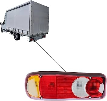 Set Stopuri Spate Peugeot Boxer Platformă Prelată Cub Dubă Camper Autorulotă [4]