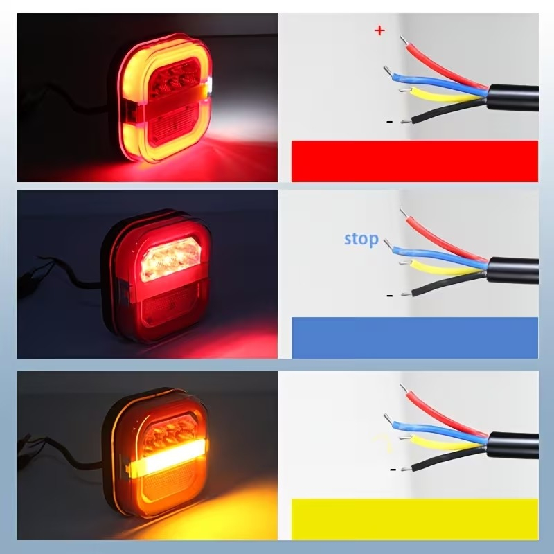 Stopuri Spate LED Premium cu Semnalizare Secvențială set 2 buc [4]