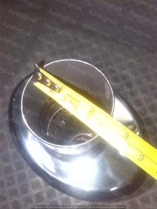 Toba sport inox cu 2 iesiri ridicate [2]