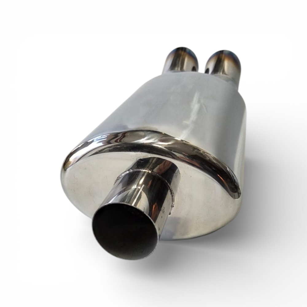 Tobe sport cu 2 iesiri cu silencer ridicate arse [6]