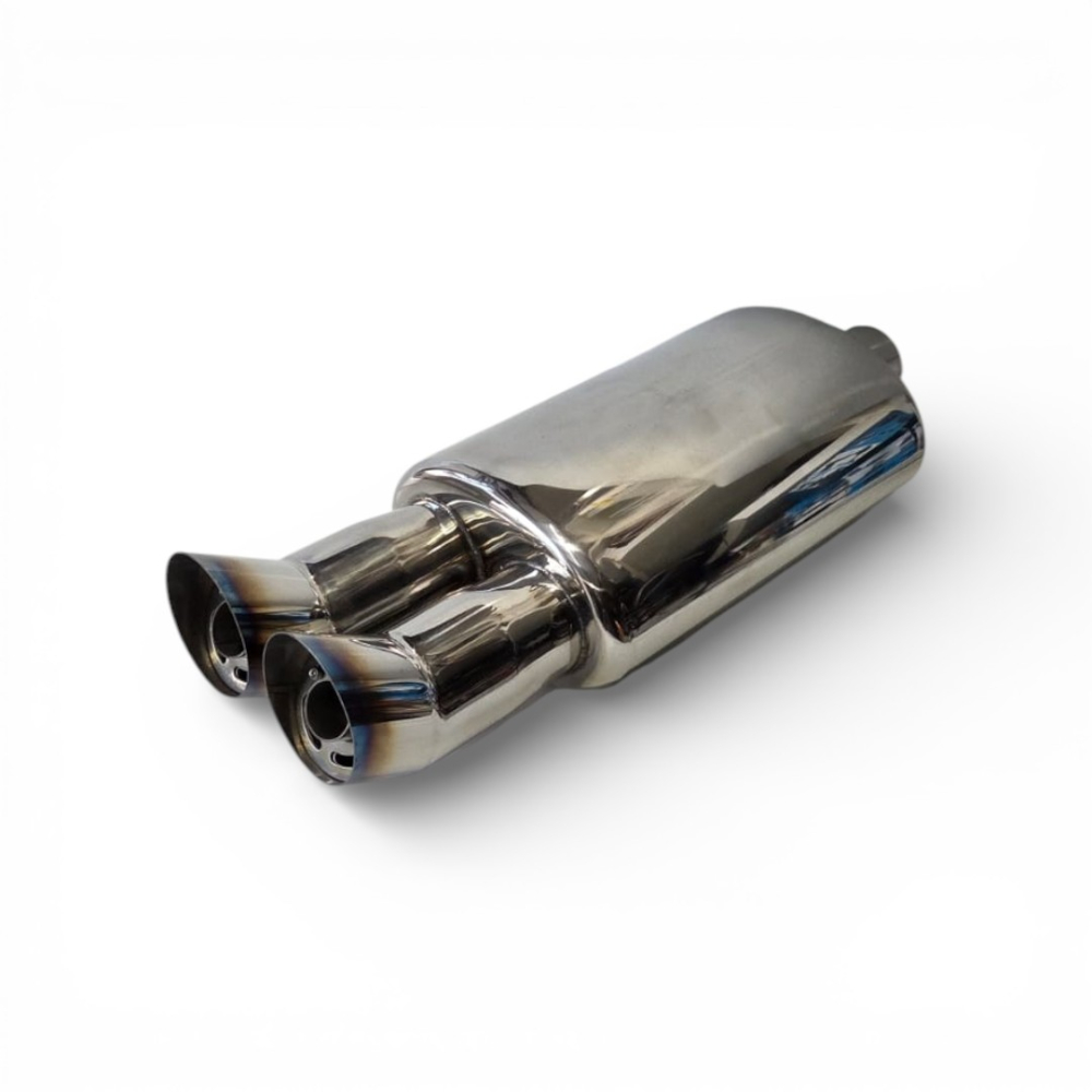 Tobe sport cu 2 iesiri cu silencer ridicate arse [5]