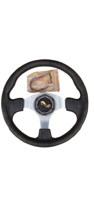 Volan sport universal albastru, 33 cm [3]