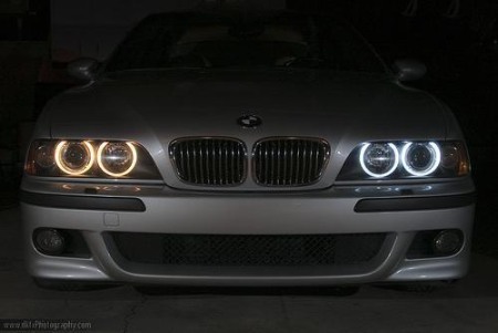 Accesorii exterior - Angel eyes bmw seria 5 e39 cu smd