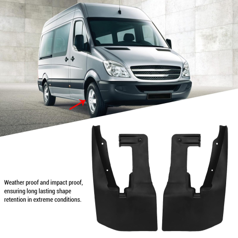 Aparatori noroi - Apărători Noroi Dedicare Mercedes Sprinter 2006–2018 – Protecție Caroserie Fata