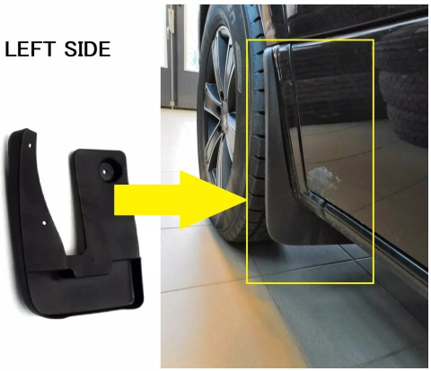 Apărători Noroi Față Mercedes Sprinter W907 W910 2018-2025 [2]