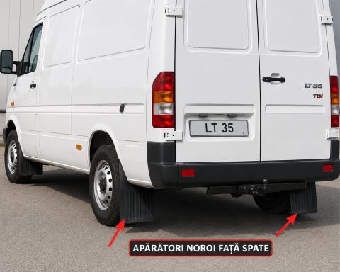 Apărători Noroi VW LT 1996-2006 Flexibile Față Spate Set [1]