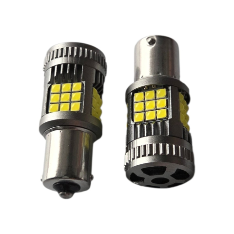 Leduri - Bec LED Auto Alb cu Ventilator – Semnalizare / Marșarier 12V