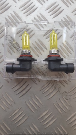 Becuri hb4 de culoare galbena [2]