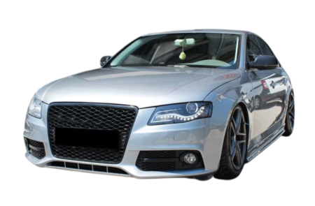 Capace oglinzi Batman style Audi A4 B8 2009-2014 negru lucios [5]