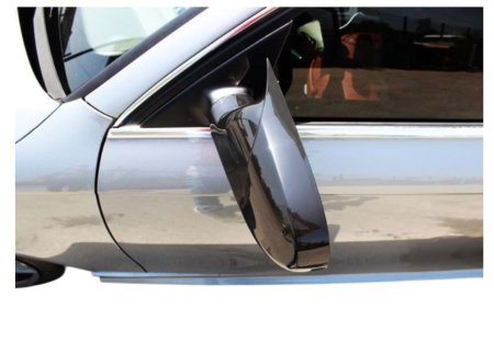 Capace oglinzi Batman style Audi A4 B8 2009-2014 negru lucios [3]