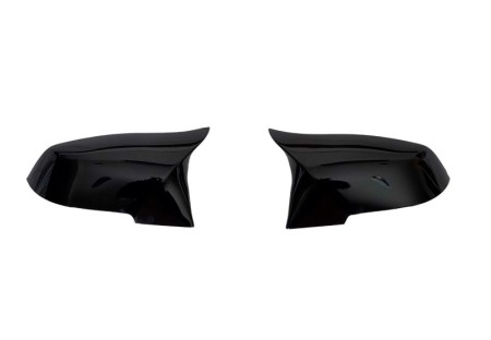 Capace oglinzi Batman style BMW seria 1 F20 F21 2011-2019 negru lucios