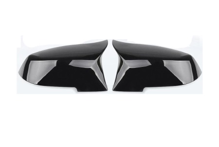 Capace oglinzi Batman style BMW seria 5 E60 E61 E62 E63 E64 2003-2010 negru lucios
