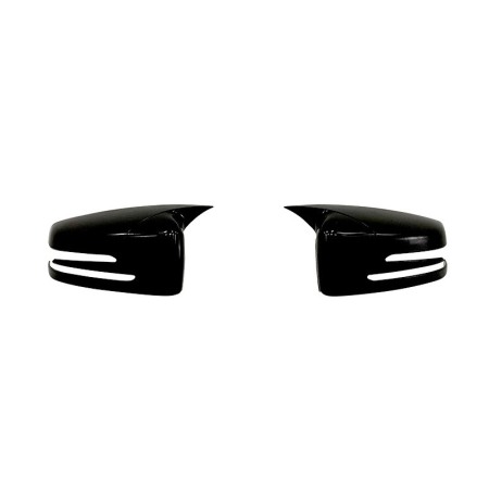 Capace oglinzi Batman style Mercedes E-class W212 2009-2016 negru lucios [0]