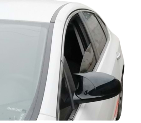 Capace oglinzi Batman style Opel Astra J 2009-2020 negru lucios [1]