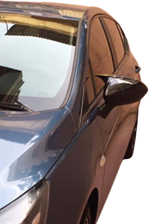 Capace oglinzi Batman style Opel Astra K 2015-2022 negru lucios [1]