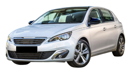 Capace oglinzi Batman style Peugeot 308 2007-2013 negru lucios [1]