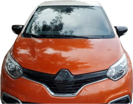 Capace oglinzi Batman style Renault Captur 2013-2019 negru lucios [1]