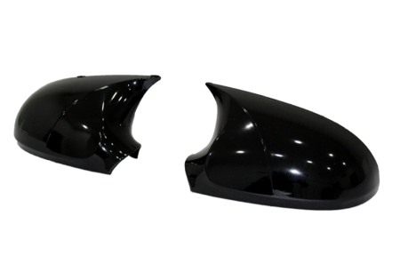 Accesorii exterior - Capace oglinzi Batman style Skoda Superb 2015-2021 negru lucios