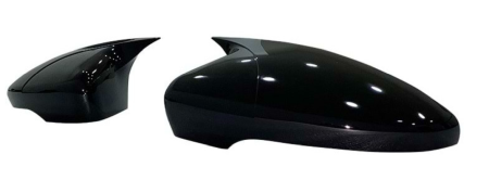 Capace oglinzi Batman style VW Passat CC 2008-2017 negru lucios [2]