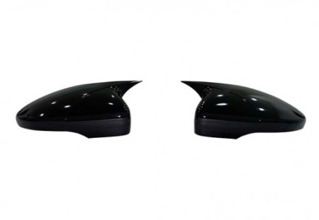 Capace oglinzi Batman style VW Passat B7 2011-2014 negru lucios