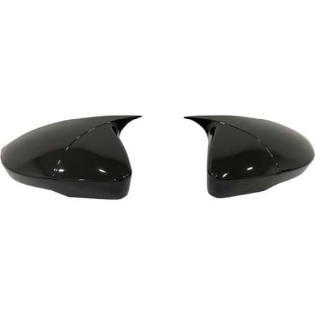 Capace oglinzi Batman style VW Polo 2009-2017 negru lucios