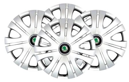 Capace roti Skoda r16 la set de 4 buc cod 408 [3]