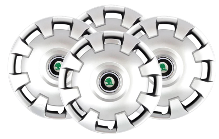 Capace Skoda r15 la set de 4 bucati cod 303 [2]