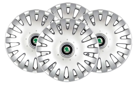 Capace Skoda r15 la set de 4 bucati cod 306 [4]