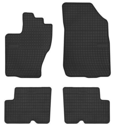 Covorase auto - Covorase cauciuc Dacia Duster 2014