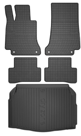 Covorase auto - Covorase cauciuc Mercedes C Klass WS 205 2014