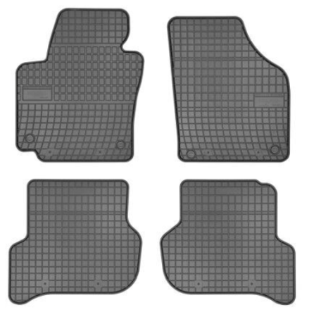 Covorase auto - Covorase cauciuc pentru Volkswagen Golf 5 2005