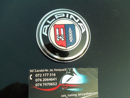 Emblema ALPINA de capota/portbagaj model original [3]