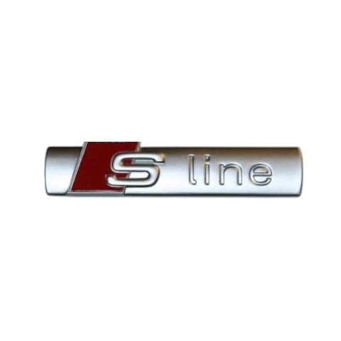 Ornamente & Embleme Audi - Emblema Audi S-line din metal