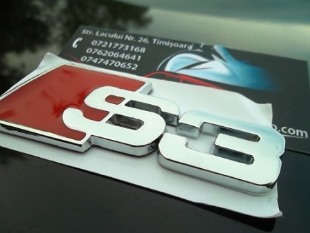 emblema Audi S3 din metal [1]
