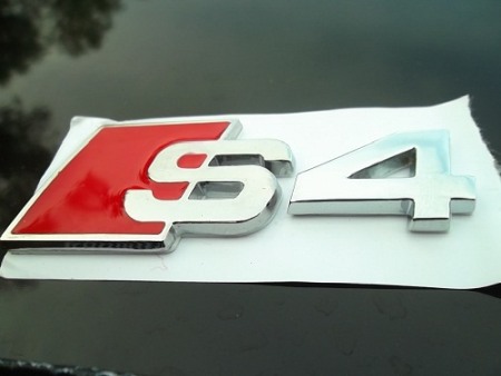 Emblema Audi S4 din metal [0]