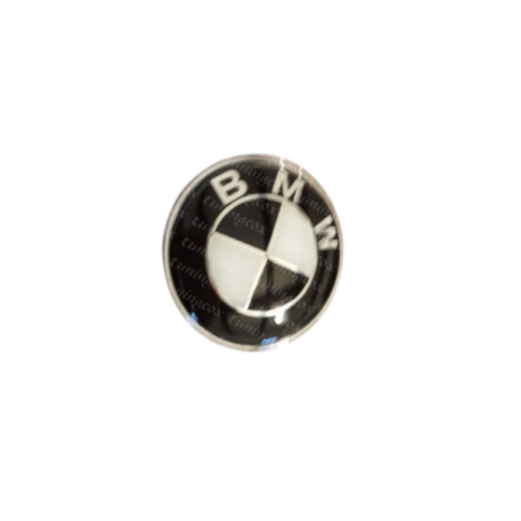 Emblema capota BMW negru cu alb [1]