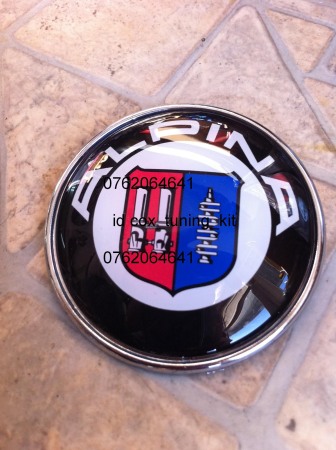 Ornamente & Embleme - Emblema capota cu alpina siliconica pentru bmw