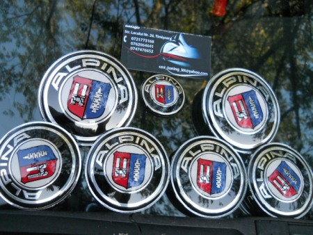 EMBLEME ALIPNA OEM LA SET DE 7 BUC KIT COMPLET [0]