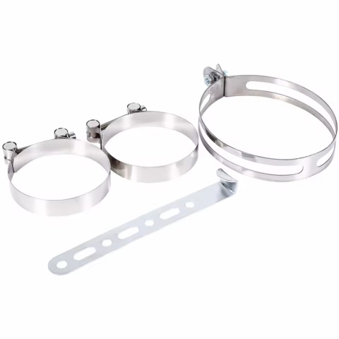 Filtru de aer sport universal,carcasă carbon 4D,tub flexibil [6]