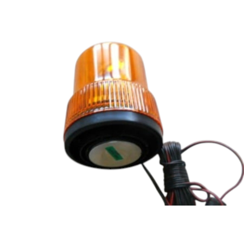 Girofar galben rotativ cu bec h1 de 12v-24v 75w [1]