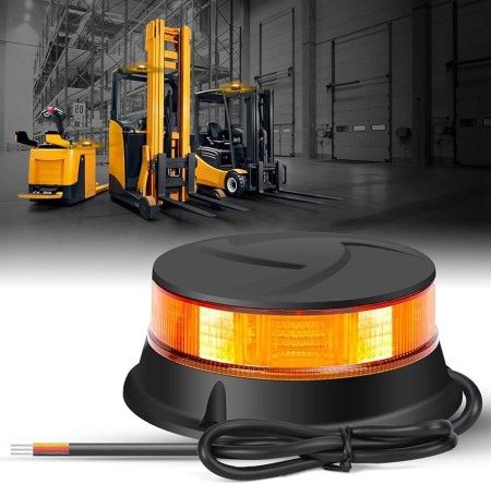 Girofar Led 19w 12-24 V cu prindere magnet [2]